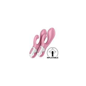 Vibromasseur Rabbit gonflant rose Air Pump Bunny 2 USB Satisfyer 